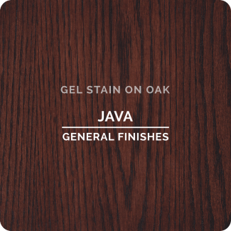 General Finishes Oil Based Gel Stain - Java (ON OAK)