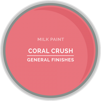 General Finishes Milk Paint - Coral Crush