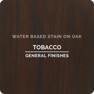 General Finishes Water Based Wood Stain - Tobacco (ON OAK)