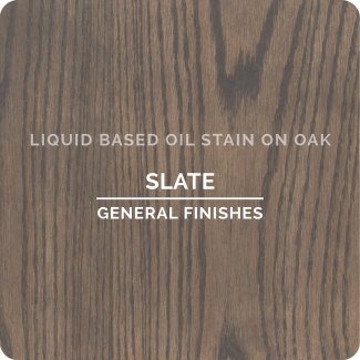 General Finishes Oil Based Liquid Wood Stain - Slate (ON BIRCH)